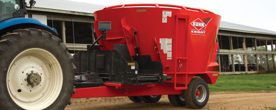 Single-Auger Vertical TMR Mixers